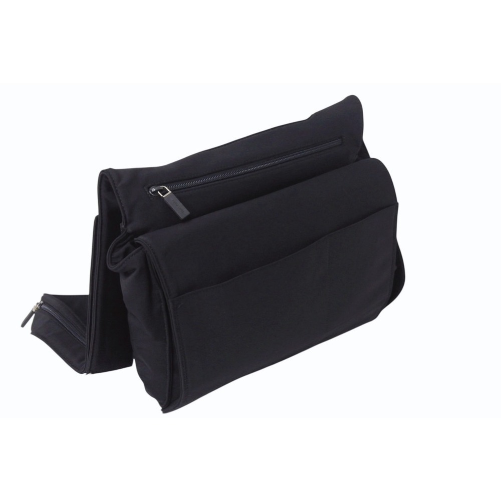 Miu Miu Black Shoulder Embossed Bag Logo Miu Lycra - Picture 5 of 9
